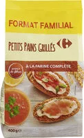 Mängden socker i Petits pains grilles