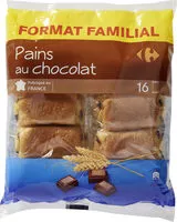 Mängden socker i 16 pains au chocolat Au levain