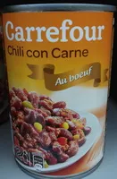 Mängden socker i Chili con carne Bœuf
