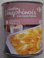Mängden socker i Gratin dauphinois à la crème fraîche