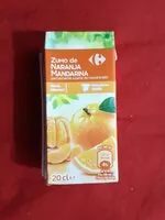 Mängden socker i Orange mandarine