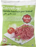 Mängden socker i Haché Pur Bœuf Halal