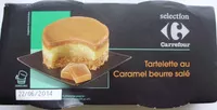 Mängden socker i Tartelette au caramel beurre demi-sel