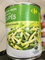 Mängden socker i Haricots verts & beurre Coupés