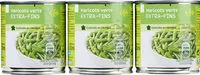 Mängden socker i Haricots verts Extra-fins