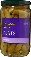 Mängden socker i Haricots verts plats Coupés