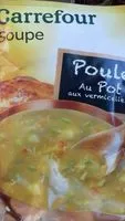 Mängden socker i Soupe poule au pot
