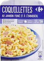 Mängden socker i Coquillettes au jambon fumé et à l'emmental