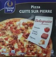 Mängden socker i Pizza cuite sur pierre Bolognaise