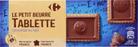 Mängden socker i Les Tablettes AU CHOCOLAT AU LAIT