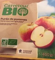 Mängden socker i Purée de pommes