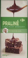 Mängden socker i DESSERT Praliné