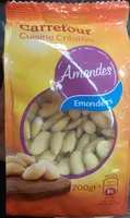 Mängden socker i Amandes émondées