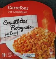 Mängden socker i Coquillettes Bolognaise