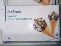 Mängden socker i 8 Cônes Saveur Chocolat Pistache