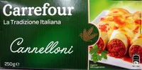 Mängden socker i Cannelloni - Pâtes alimentaires de qualité supérieure