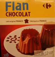 Mängden socker i Flan' chocolat