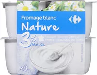Mängden socker i Fromage blanc nature