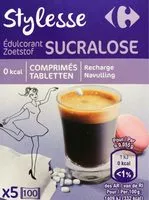 Mängden socker i Édulcorant sucralose