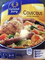Mängden socker i Couscous Poulet Merguez