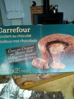 Mängden socker i Cœur fondant au chocolat et au