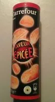 Mängden socker i Tuiles Saveur Épicée