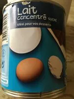 Mängden socker i Lait concentré sucré