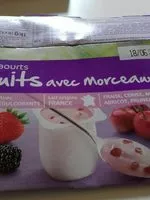 Mängden socker i Yaourt au fruits avec morceaux