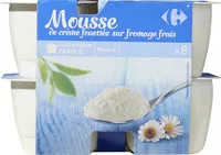 Mängden socker i Moussea