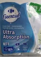 Mängden socker i Essuie-tout ultra absorption Carrefour Essential
