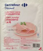 Mängden socker i Jambon cuit choix