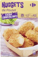 Mängden socker i Crousty Nuggets de Poulet