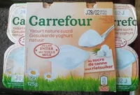 Mängden socker i Yaourt nature sucré