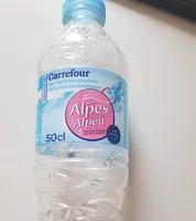 Mängden socker i Eau des Alpes