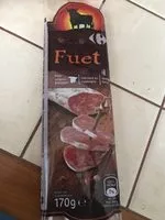 Mängden socker i FUET CATALAN Extra