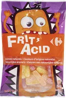 Mängden socker i Frit' ACID