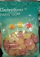 Mängden socker i GOM'S Saveurs fruits