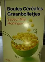 Mängden socker i Boules Céréales Saveur miel