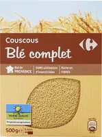 Mängden socker i Couscous Blé complet