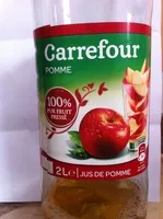 Mängden socker i Jus de pomme 100% pur jus