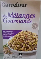 Mängden socker i Lentilles gourmandes Petits pois & soja