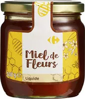 Mängden socker i Miel de fleurs
