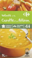 Mängden socker i Velouté à la Carotte et au Potiron