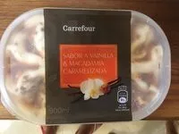 Mängden socker i Vanille macadamia