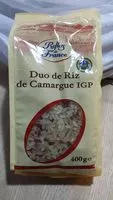 Mängden socker i Duo de riz de Camargue IGP