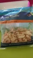 Mängden socker i Crevettes Sauvages*