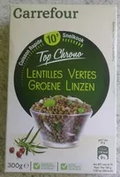 Mängden socker i Lentilles Vertes
