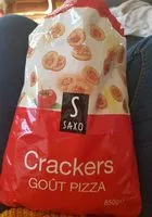 Mängden socker i Crackers goût pizza