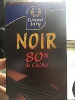Mängden socker i Noir 80%
