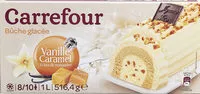 Mängden socker i Vanille - Caramel & éclats de nougatine